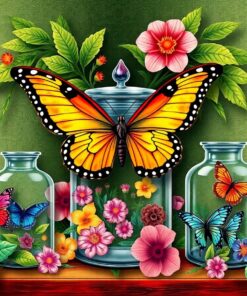 Winged Jars Paint Numbers