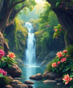 Botany Scene Paint Numbers