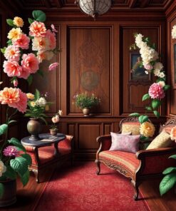 Exotic Blooms Paint Numbers