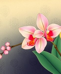 Orchid Flight Paint Numbers