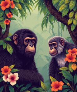 Vintage Rainforests Paint Numbers