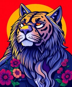 Palm Reflection Paint Numbers