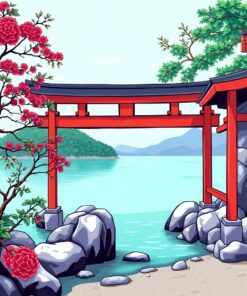 Turquoise Waters Paint Numbers