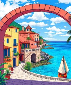 Tropical Seas Paint Numbers