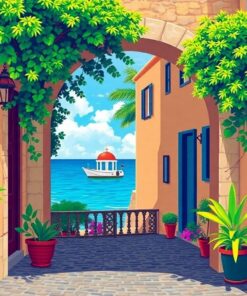 Tropical Seas Paint Numbers