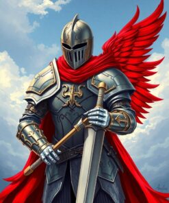 Scarlet Feathers Paint Numbers