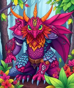 Forest Dweller Paint Numbers