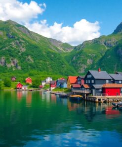 Verdant Gudvangen Paint Numbers