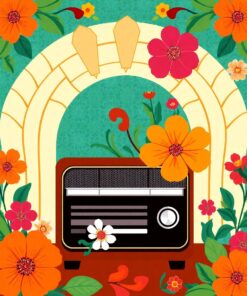 Floral Frequency Paint Numbers