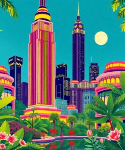 Lush Oasis Paint Numbers