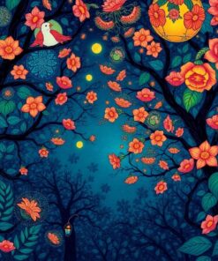 Midnight Canopy Paint Numbers