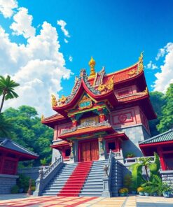 Naga Shrine Paint Numbers