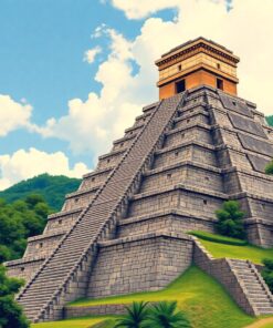 Mayan Ruins Paint Numbers