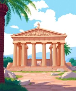 Under Palms Paint Numbers