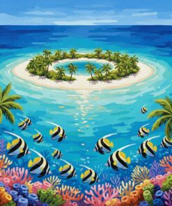 Atoll Waters Moorish Idols Paint By Numbers
