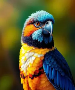 Australian Bird Portrait Paint by Numbers