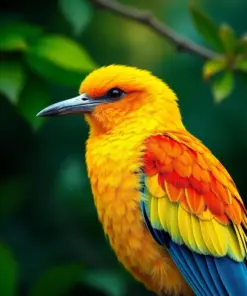 Australian Bird Portrait Paint by Numbers