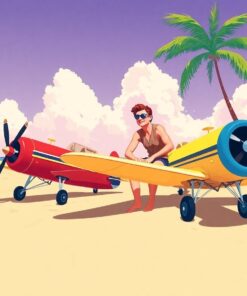 Tropical Sand Paint Numbers