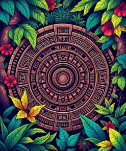 Jungle Artifact Paint Numbers