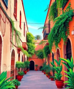 Tropical Greens Paint Numbers