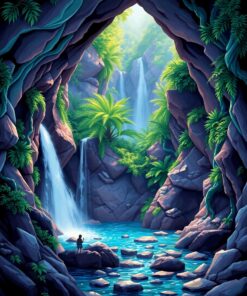 Grotto Edge Paint Numbers