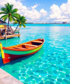 Boat Mooring Paint Numbers