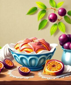 Passionfruit Pastry Paint Numbers