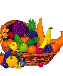 Fruit Basket Paint Numbers