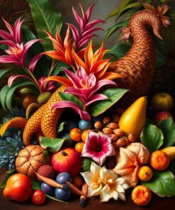 Frond Cornucopia Paint Numbers