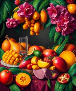 Mango Feast Paint Numbers