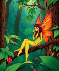 Rainforest Fae Paint Numbers