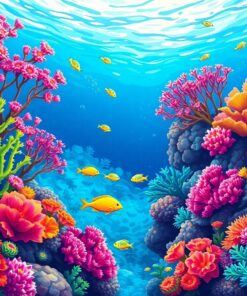 Sea Garden Paint Numbers