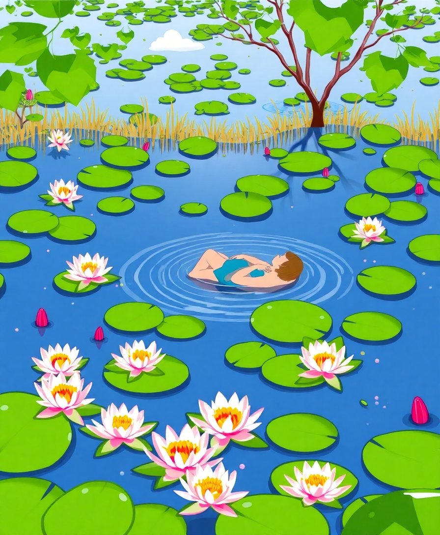 Water Lilies Paint Numbers Water Lilies Paint Numbers