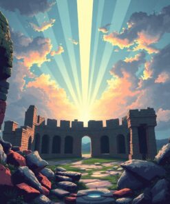 Vintage Ruins Paint Numbers