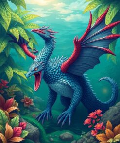 Tropical Shallows Paint Numbers