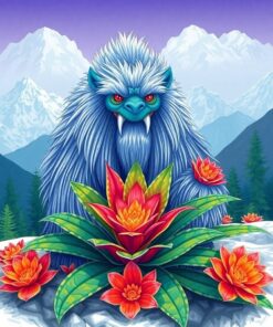 Beast Of The Bromeliads Paint By Numbers