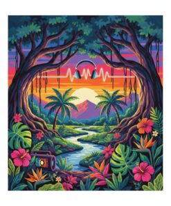 Beats Under Tropical Banyans Paint By Numbers