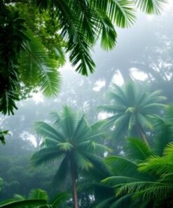 Tropical Canopies Paint Numbers