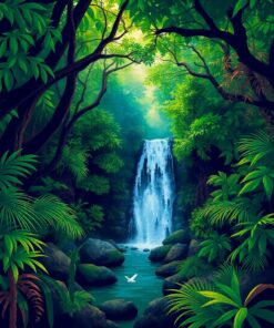 Lush Canopy Paint Numbers