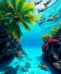 Atoll Waters Paint Numbers