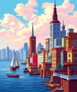 Iron Spans Paint Numbers