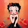 Betty Boop Illustration Paint By Numbers