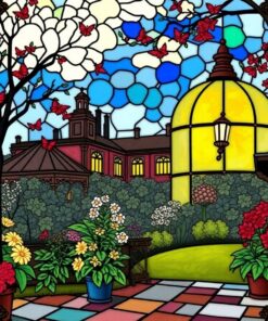 Beyond The Antique Glass Paint By Numbers