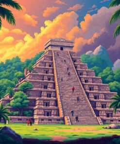 Jungle Portal Paint Numbers