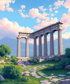 Realistic Arch Paint Numbers