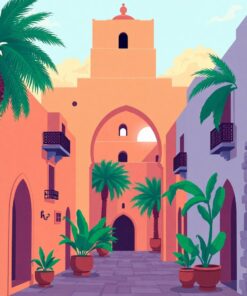 Tropical Arch Paint Numbers