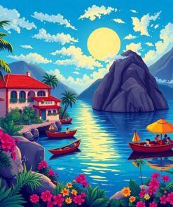 Beyond The Tropical Iron Paint By Numbers