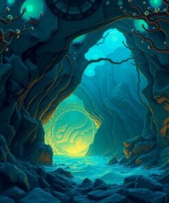 Sea Cave Paint Numbers