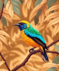 Sepia Canopy Paint Numbers