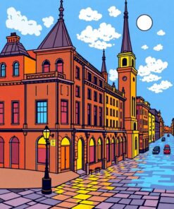 Paradise Tower Paint Numbers